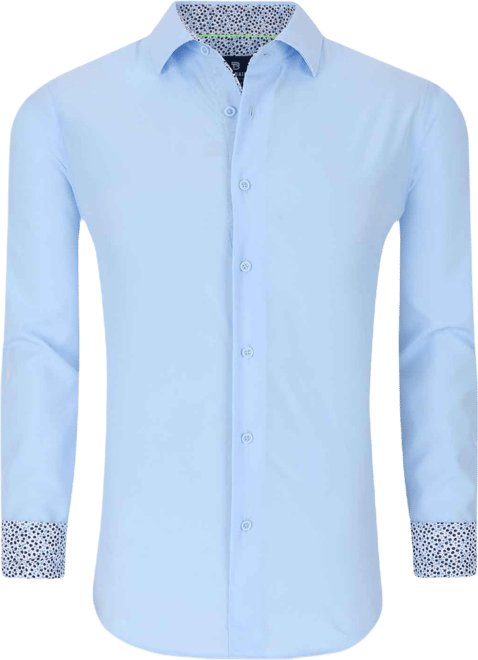 Men's Slim Fit Performance Solid Button Down Shirt