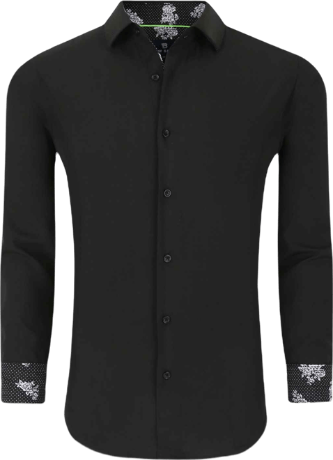 Men's Slim Fit Performance Solid Button Down Shirt