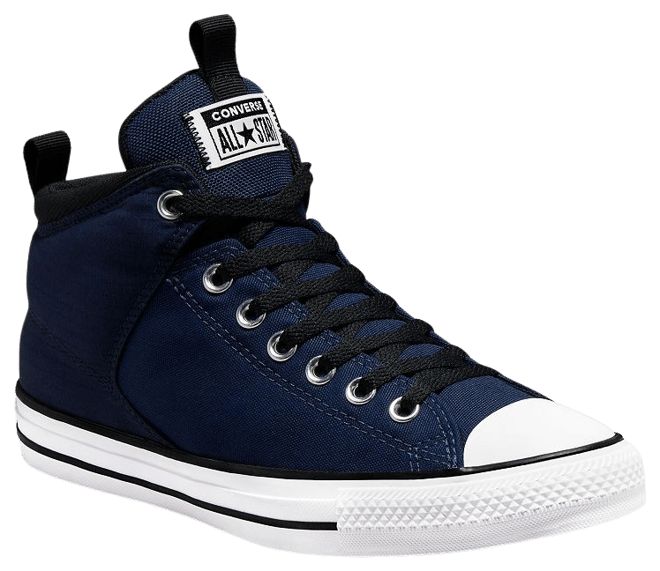 Converse all star hotsell high tops black mens