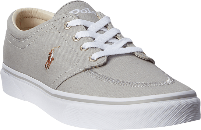 Ralph lauren white store canvas sneakers