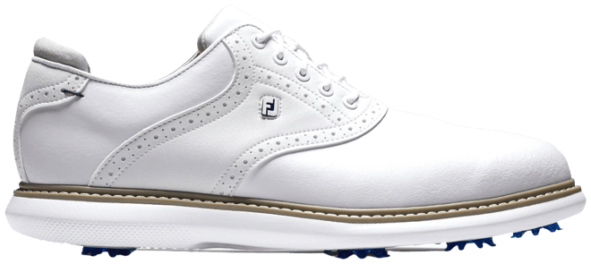 FootJoy Traditions Golf Shoes White/White 57903 - Carl's Golfland