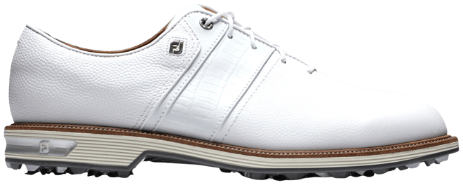 美品FOOTJOY DRYJOYS PREMIERE PACKARDコーティング FootJoy Dryjoys Premiere Series Packard Golf Shoes Black