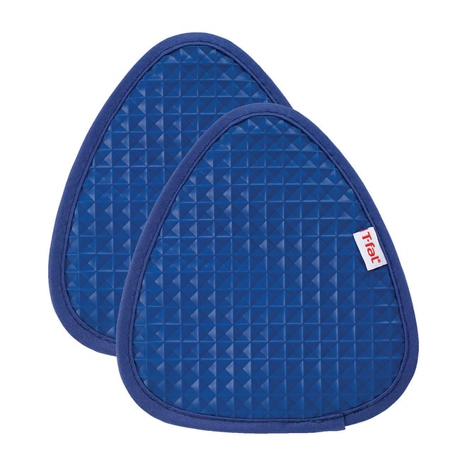 T-Fal Waffle Silicone Pot Holder, Teal - 2 count