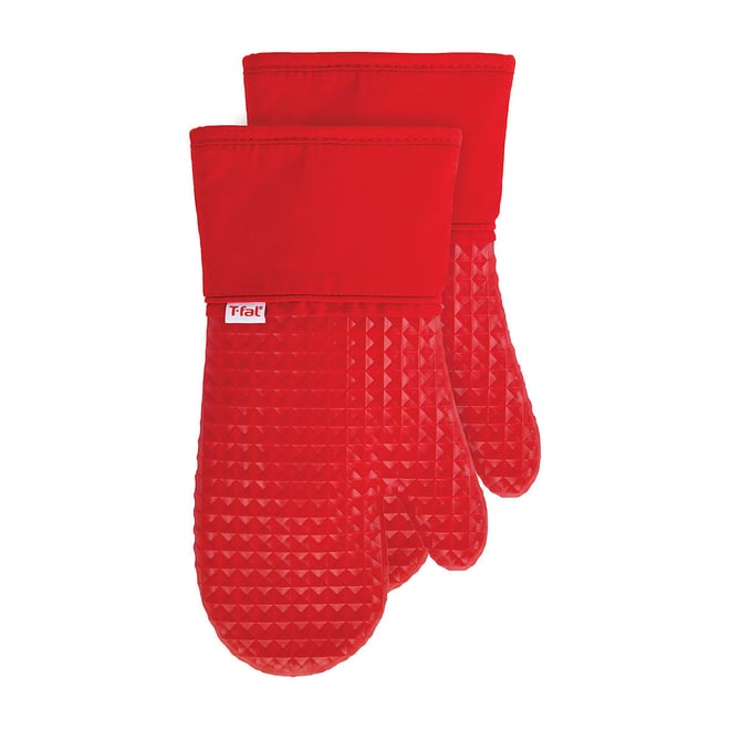 Red Oven Mitt