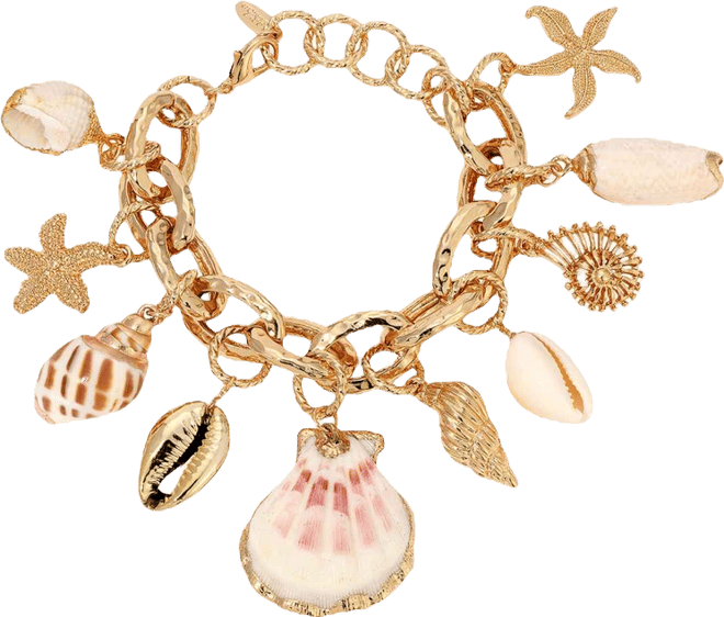 Mermaid Tears Shell and Gold