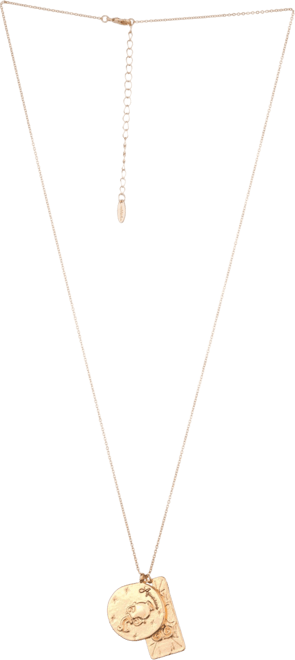 Women's Zodiac Double Charm Necklace
