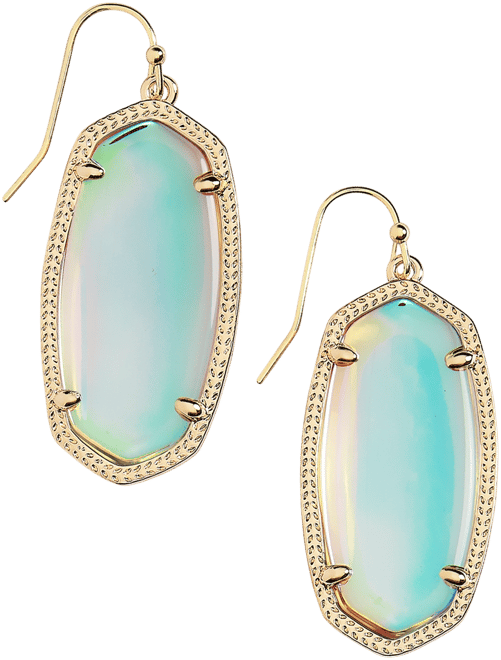 14K Gold Plated Elle Drop Earrings