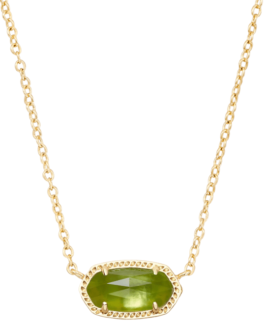 14K Gold Plated Elisa Pendant Necklace