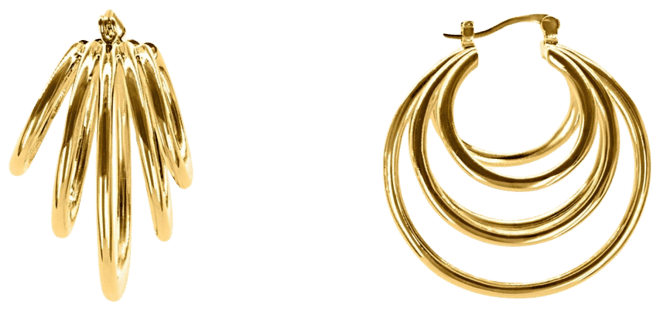 Adesuwa Medium Hoop Earrings