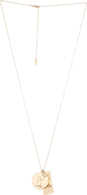 Women's Zodiac Double Charm Necklace