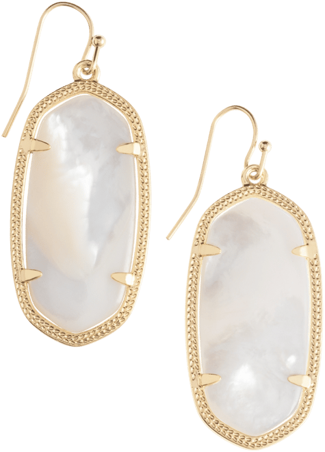 14K Gold Plated Elle Drop Earrings
