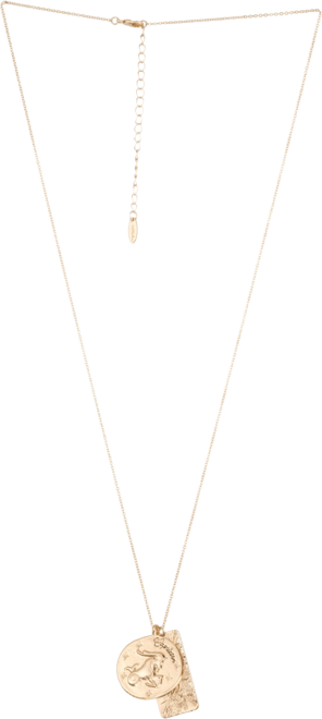 Women's Zodiac Double Charm Necklace