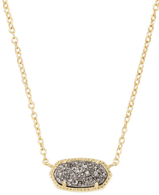 14K Gold Plated Elisa Pendant Necklace