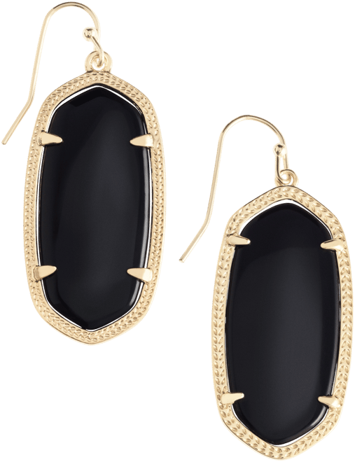 14K Gold Plated Elle Drop Earrings
