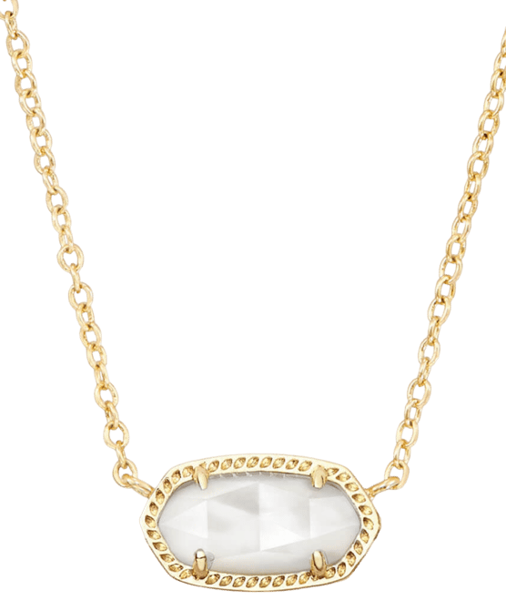 14K Gold Plated Elisa Pendant Necklace