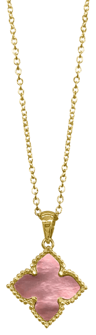 Flower Mother of Pearl Necklace