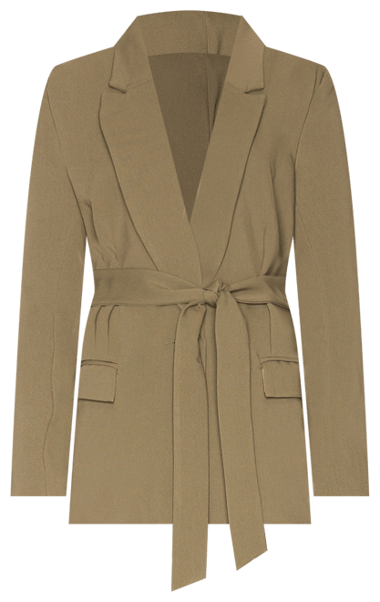 Belted Blazer
