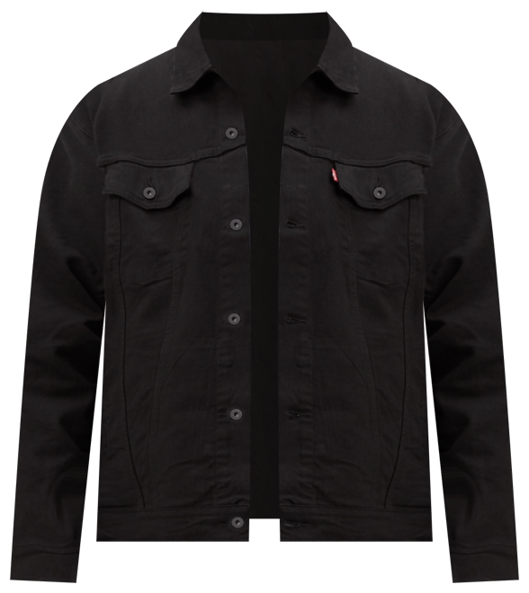 Men's Levi's Trucker Denim Jacket, Size: Medium, Black