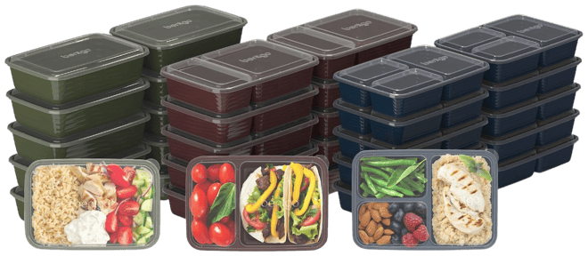 Bentgo Prep 2-Compartment Snack Container, 20 pc. Set at Tractor