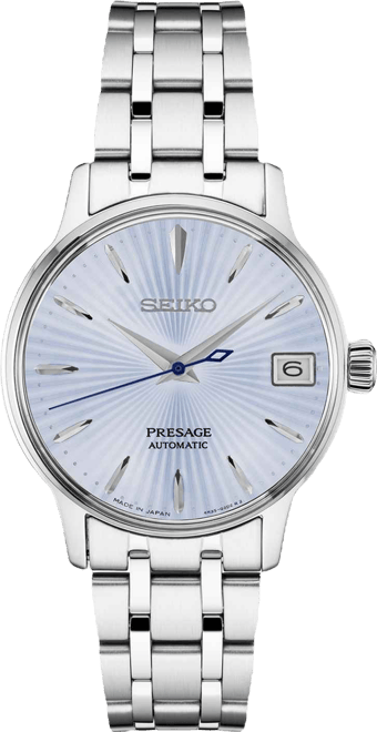 Women's Automatic Presage Stainless Steel Bracelet Watch 33.8MM