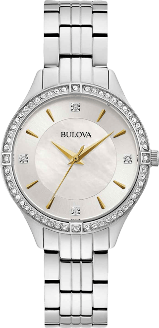 Women's Crystal Stainless Steel Bracelet Watch 32mm, Created for Macy's