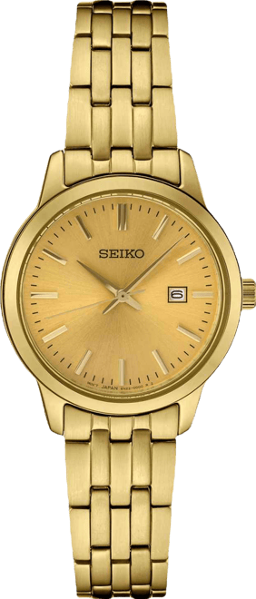 Women's Essential Gold-Tone Stainless Steel Bracelet Watch 30mm