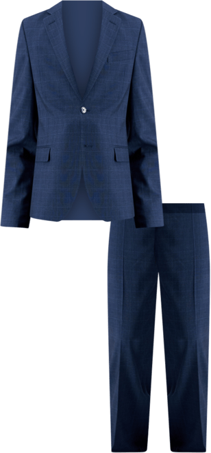 Men's Modern-Fit Bi-Stretch Suit