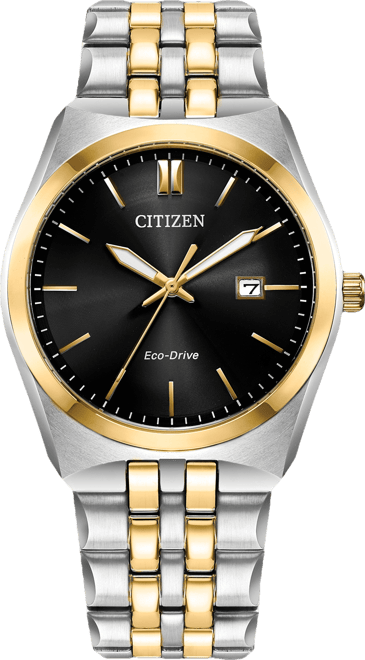 Eco-Drive Men's Corso Two-Tone Stainless Steel Bracelet Watch 40mm