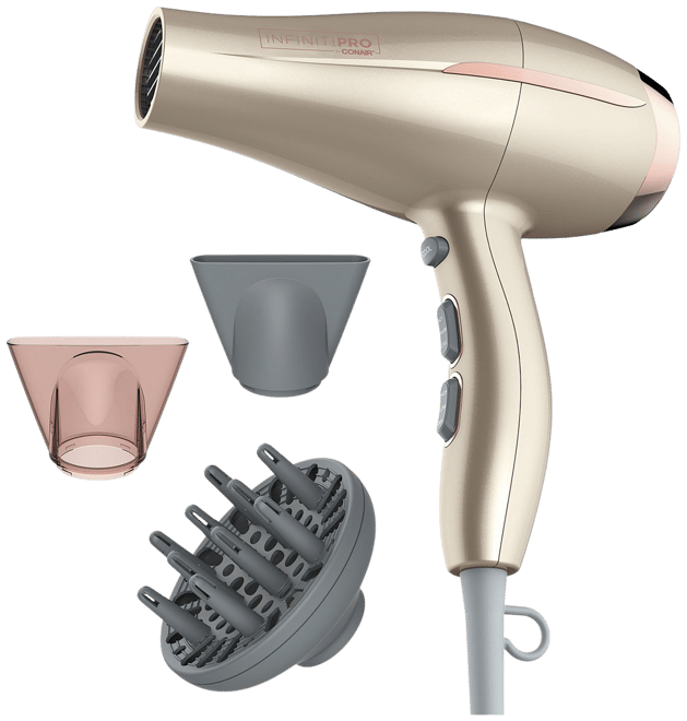 Conair Infinite Pro 1875w Titanium Ceramic Hair Dryer Ceramic Hair Dryer Color Silver JCPenney