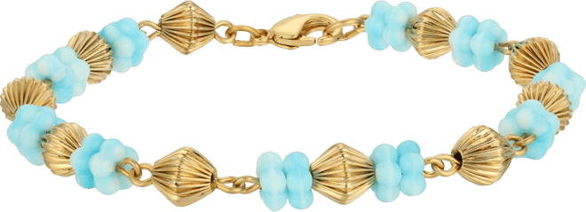 Women's Flower Bead Bracelet