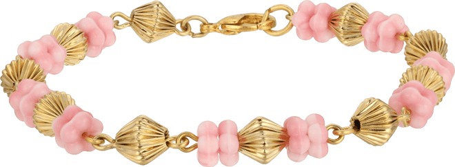 Women's Flower Bead Bracelet
