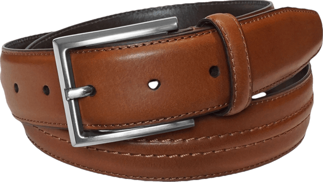 Men's Caprio Raised Center Stitch Belt