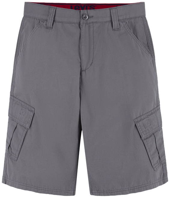 Big Boys Adjustable Waistband Cargo Pocket Shorts