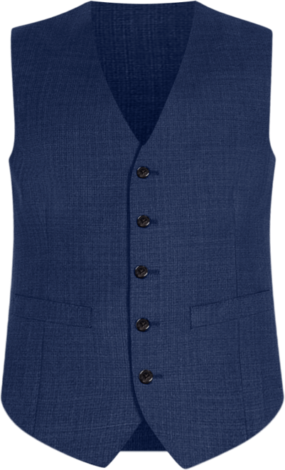 Men's Modern-Fit Wool Th-Flex Stretch Suit Separates Vest