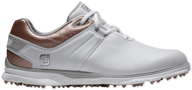 美品　FOOTJOY GOLF PRO SL 27cm FootJoy Women's Pro/SL Golf Shoes White/Rose Gold 98140