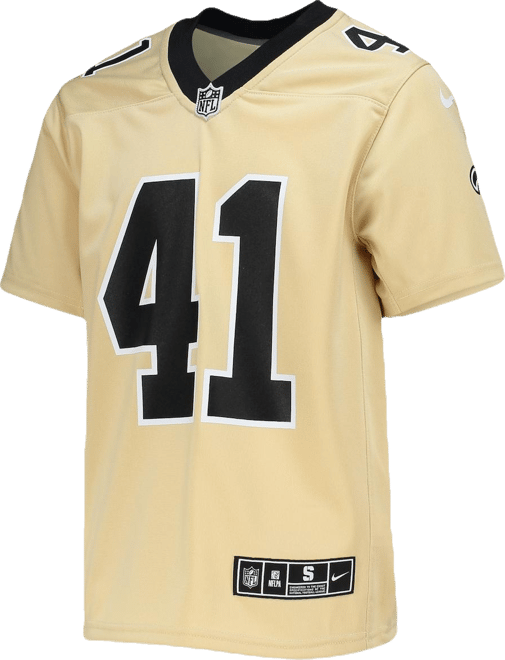 Big Boys  Alvin Kamara Gold New Orleans Saints Inverted Team Game Jersey