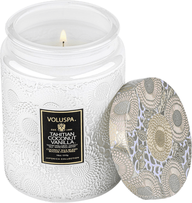 Voluspa Coconut Wax Blend Hand Poured Luxury Candle Bougie Parfumee 4 oz CHOOSE 