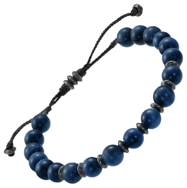 LINK UP Blue Tigers Eye Beaded Bracelet Bloomingdale's