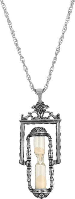 Women's Hourglass Pendant Necklace