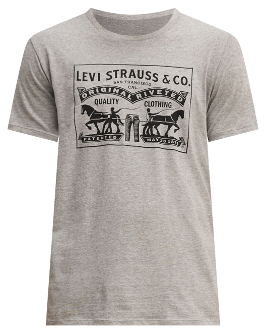 Levis 2 horse hot sale graphic tee