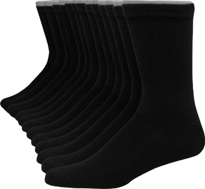 Men's 12-Pk. Ultimate Crew Socks