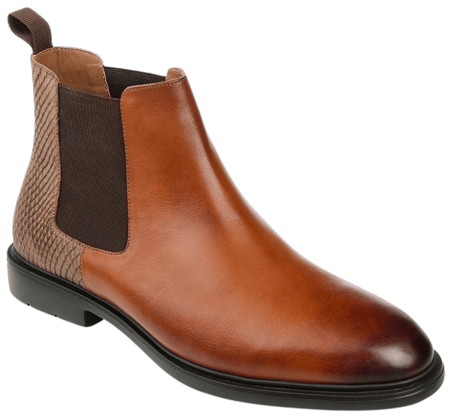 gifennse mens chelsea boots leather dress boots for men