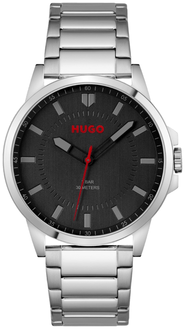 Hugo silver bracelet discount watch