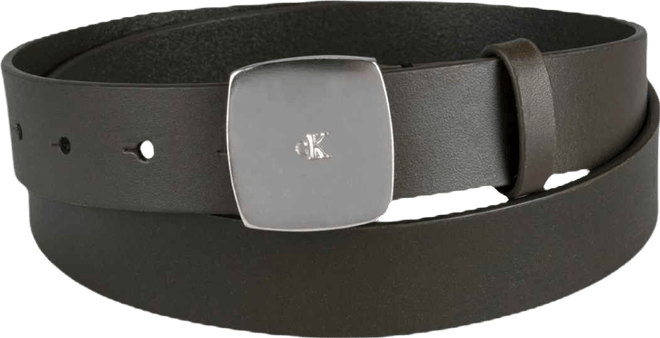 Women's Micro Ck Logo Leather Pant Belt