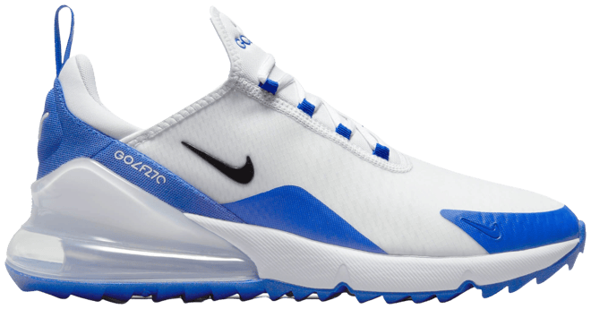 Nike Air Max 270 Golf Shoes White/Racer Blue/Pure Platinum/Black