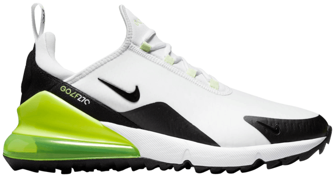 Nike Air Max 270 G Golf Shoes White/Volt/Barely Volt/Black