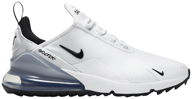 NIKE ナイキ　エアマックス 270 G　ホワイト AIR MAX 270 G Nike Air Max 270 G Golf Shoes White/Pure Platinum/Black