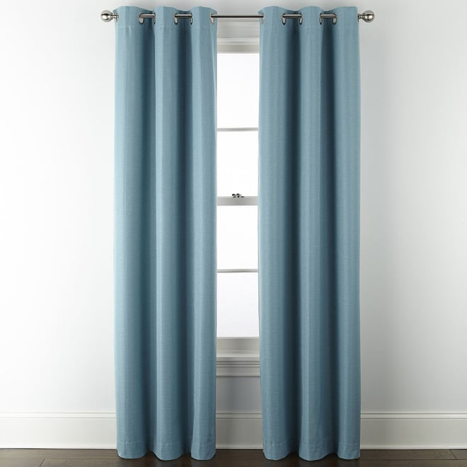 Home Expressions Allister Energy Saving 100 Blackout Grommet Top Single Curtain Panel Jcpenney