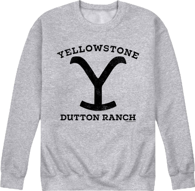 Men's Yellowstone Dutton Ranch Fleece Sweatshirt