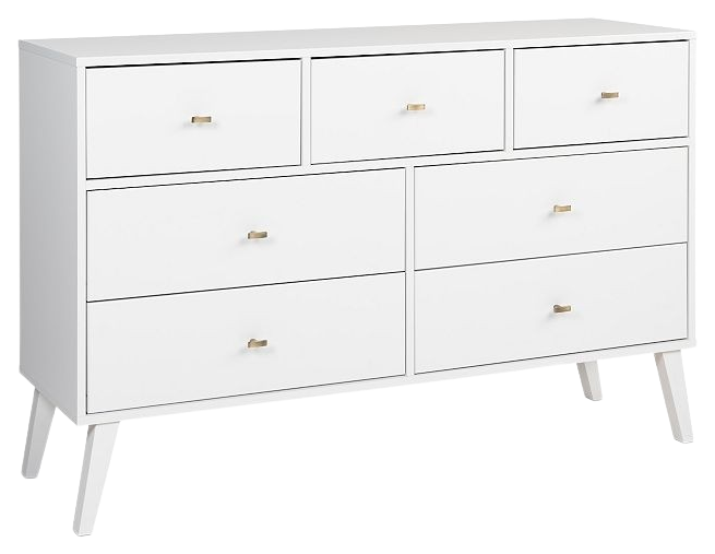 Prepac milo deals 7 drawer dresser